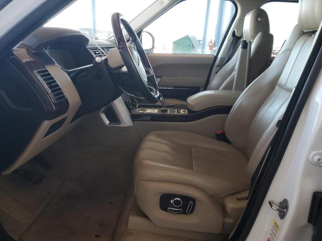 SALGS2PF0GA293264 - 2016 LAND ROVER RANGE ROVER HSE WHITE photo 7