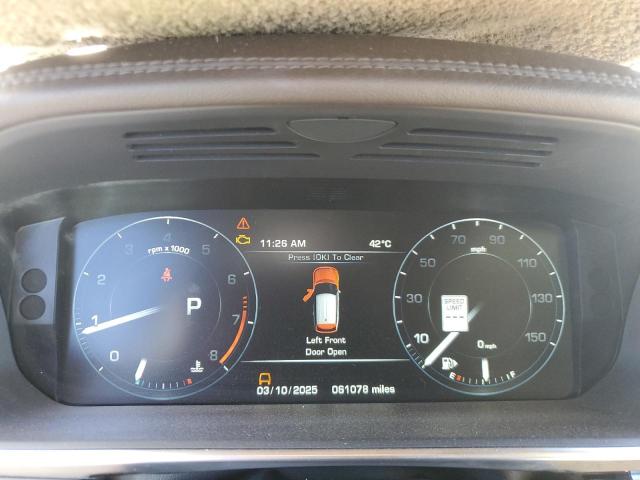 SALGS2PF0GA293264 - 2016 LAND ROVER RANGE ROVER HSE WHITE photo 9