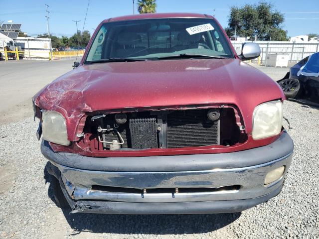 5TBRT3412YS040925 - 2000 TOYOTA TUNDRA ACCESS CAB RED photo 5