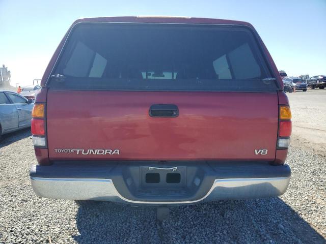 5TBRT3412YS040925 - 2000 TOYOTA TUNDRA ACCESS CAB RED photo 6