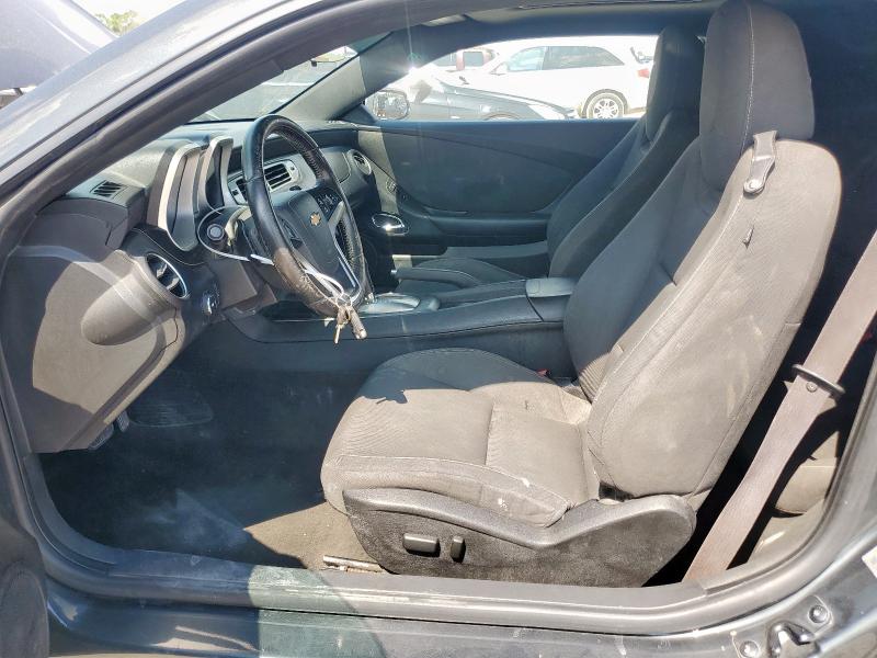 2G1FD1E33F9202698 - 2015 CHEVROLET CAMARO LT BLACK photo 7