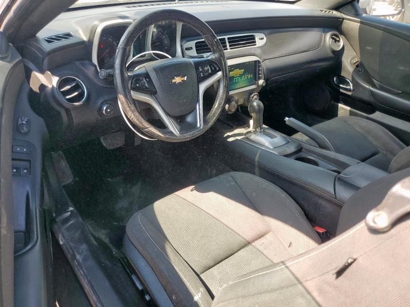 2G1FD1E33F9202698 - 2015 CHEVROLET CAMARO LT BLACK photo 8