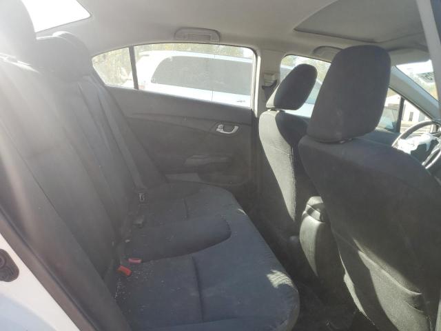 2HGFB2F50EH044460 - 2014 HONDA CIVIC LX WHITE photo 10
