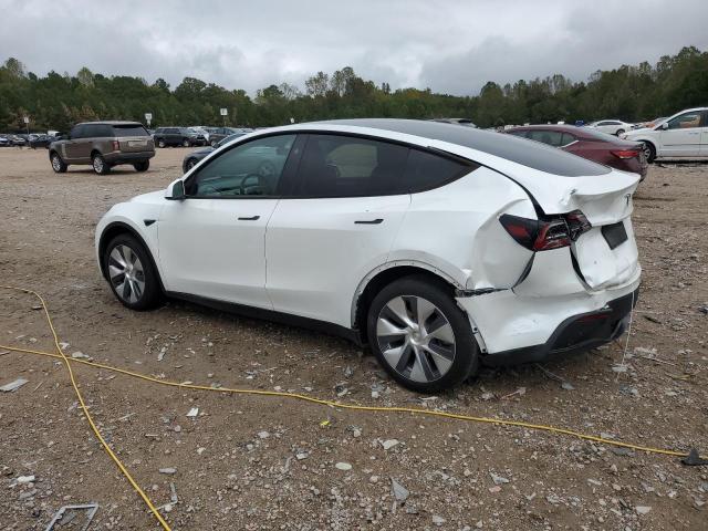 7SAYGDEE3RA282157 - 2024 TESLA MODEL Y Biały zdjęcie 2
