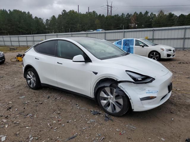 7SAYGDEE3RA282157 - 2024 TESLA MODEL Y Biały zdjęcie 4