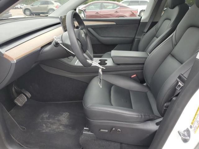 7SAYGDEE3RA282157 - 2024 TESLA MODEL Y Biały zdjęcie 7