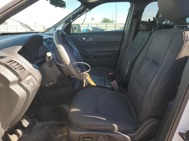 1FM5K8AR6JGB92282 - 2018 FORD EXPLORER POLICE INTERCEPTOR თეთრი ფოტო 7