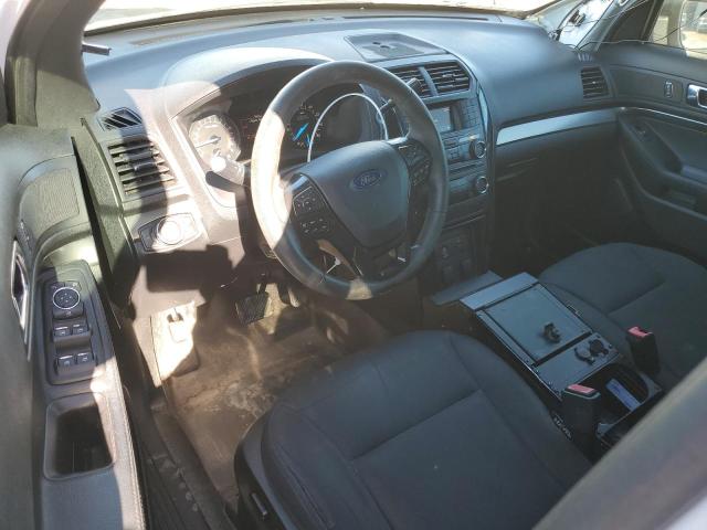 1FM5K8AR6JGB92282 - 2018 FORD EXPLORER POLICE INTERCEPTOR თეთრი ფოტო 8