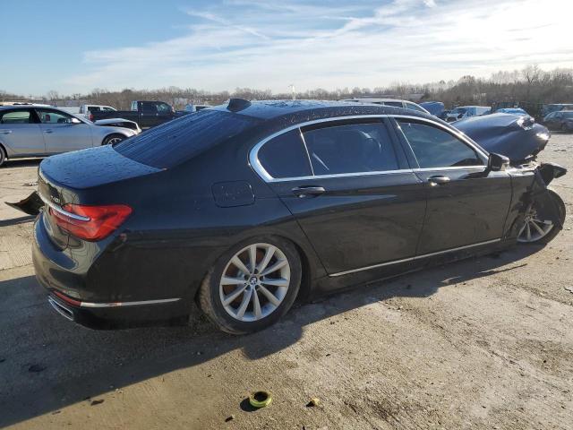 WBA7E4C53JGV24022 - 2018 BMW 740 XI BLACK photo 3