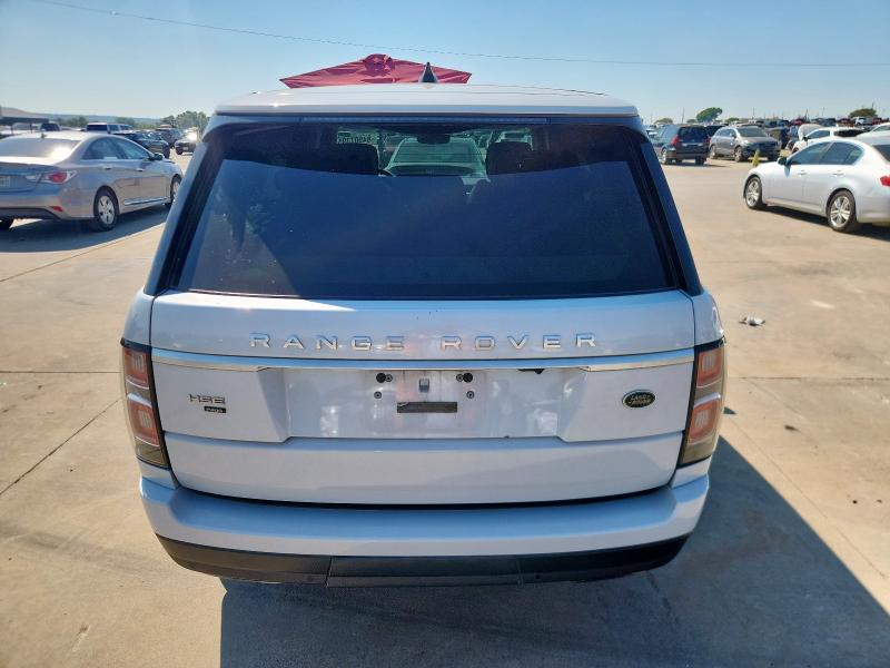 SALGS2RU1LA571319 - 2020 LAND ROVER RANGE ROVE HSE WHITE photo 6
