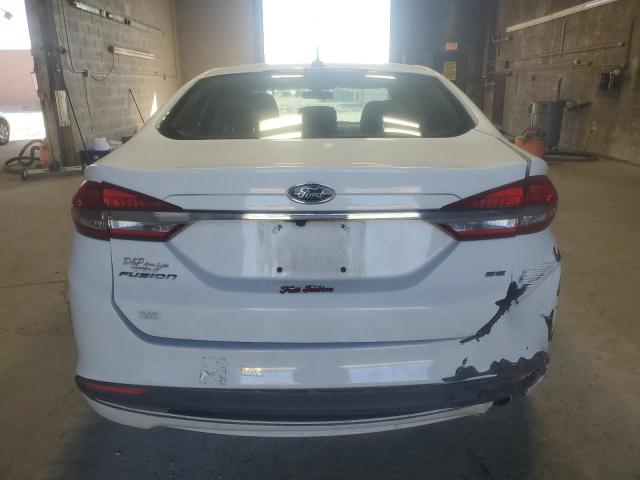 3FA6P0H71JR277982 - 2018 FORD FUSION SE Beyaz fotoğraf 6