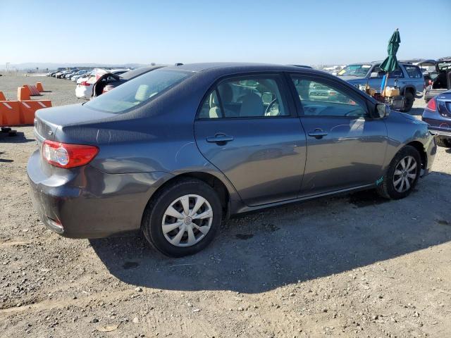 JTDBU4EE8B9160490 - 2011 TOYOTA COROLLA BASE GRAY photo 3