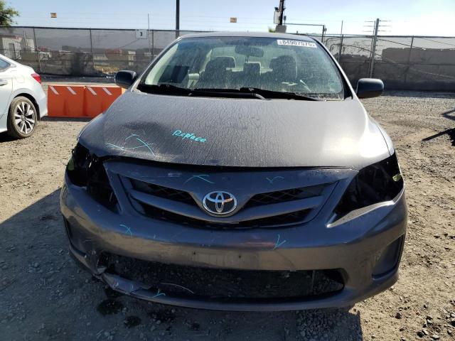 JTDBU4EE8B9160490 - 2011 TOYOTA COROLLA BASE GRAY photo 5