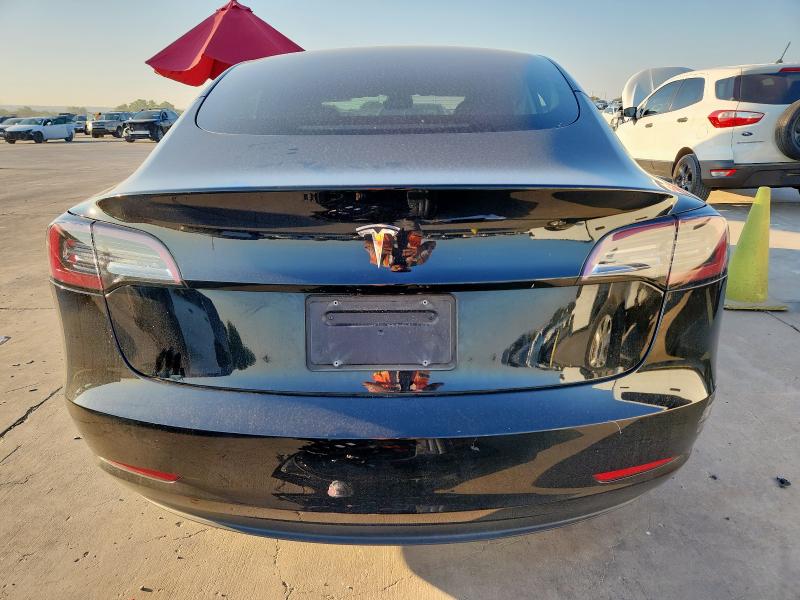 5YJ3E1EA7PF469247 - 2023 TESLA MODEL 3 أسود صورة 6