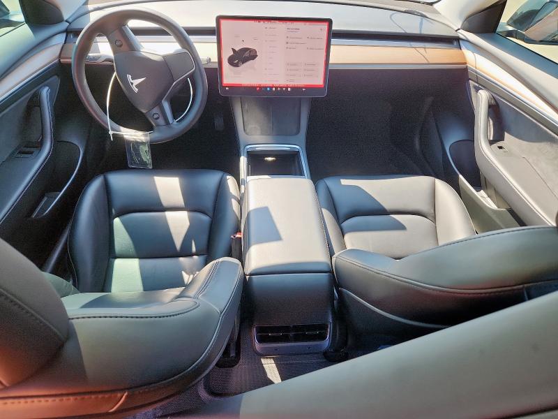 5YJ3E1EA7PF469247 - 2023 TESLA MODEL 3 أسود صورة 8