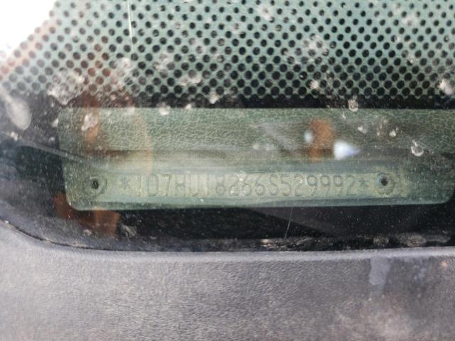 1D7HU18266S529992 - 2006 DODGE RAM 1500 ST შავი ფოტო 12