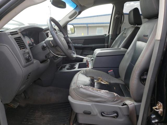 1D7HU18266S529992 - 2006 DODGE RAM 1500 ST შავი ფოტო 7