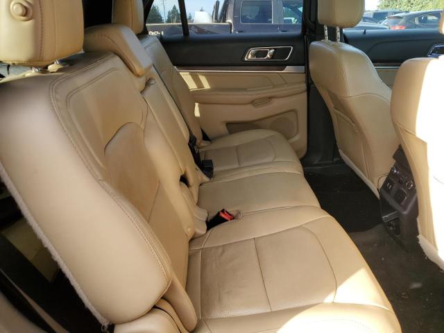 1FM5K7F86HGB80850 - 2017 FORD EXPLORER LIMITED 红色 照片 11