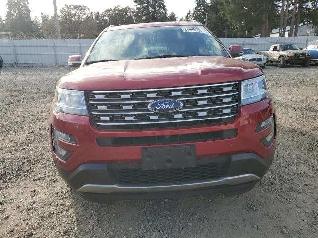 1FM5K7F86HGB80850 - 2017 FORD EXPLORER LIMITED 红色 照片 5