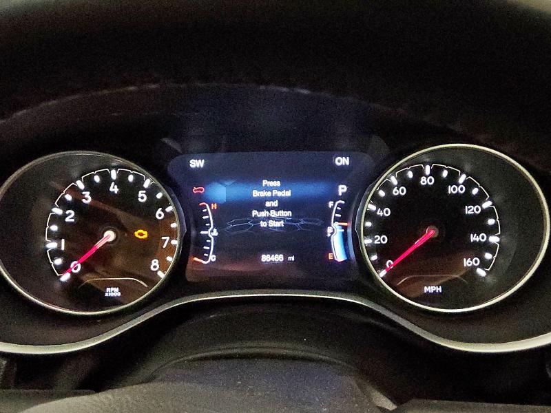 3C4NJCBB9MT508205 - 2021 JEEP COMPASS LATITUDE 蓝色 照片 9