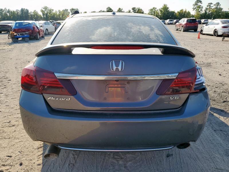 1HGCR3F81EA043220 - 2014 HONDA ACCORD EXL GRAY photo 6