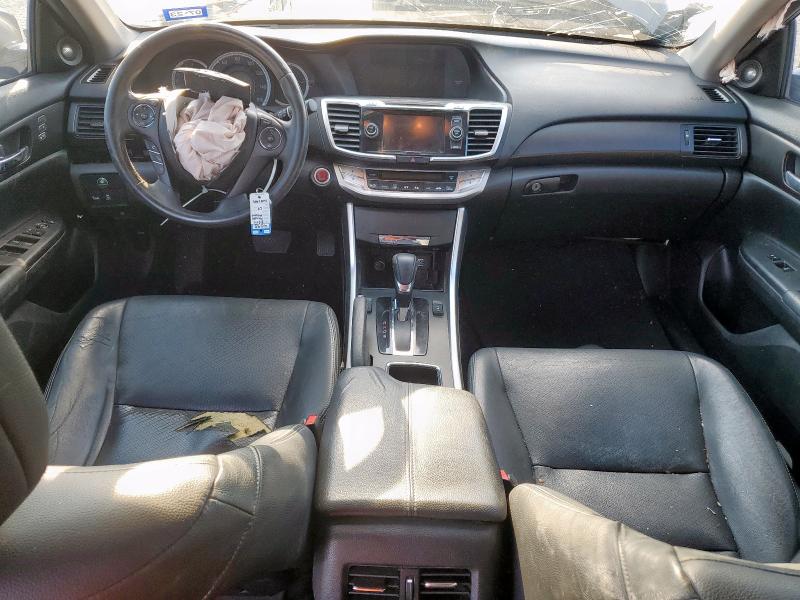 1HGCR3F81EA043220 - 2014 HONDA ACCORD EXL GRAY photo 8