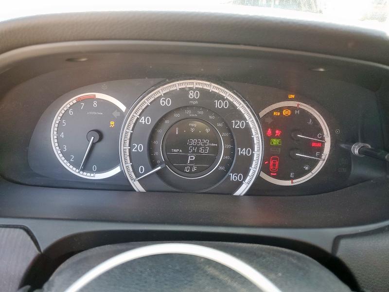 1HGCR3F81EA043220 - 2014 HONDA ACCORD EXL GRAY photo 9