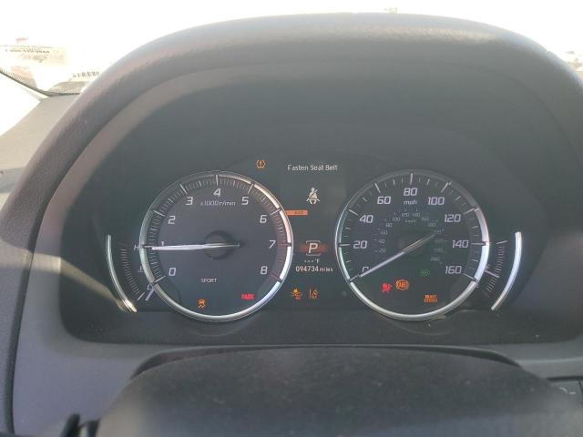 19UUB2F41LA000090 - 2020 ACURA TLX TECHNOLOGY WHITE photo 9