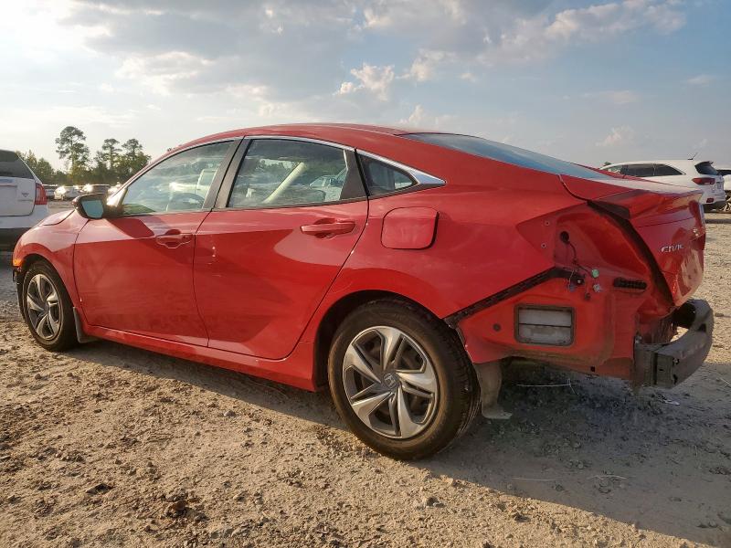 2HGFC2F63KH535526 - 2019 HONDA CIVIC LX 红色 照片 2