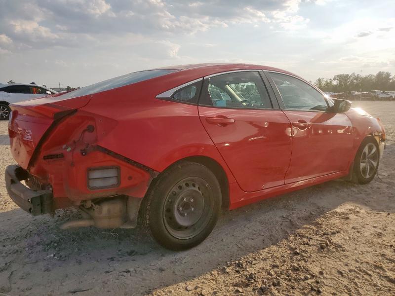 2HGFC2F63KH535526 - 2019 HONDA CIVIC LX 红色 照片 3