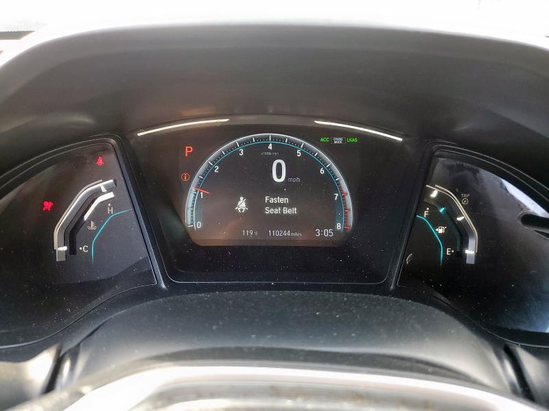 2HGFC2F63KH535526 - 2019 HONDA CIVIC LX 红色 照片 9