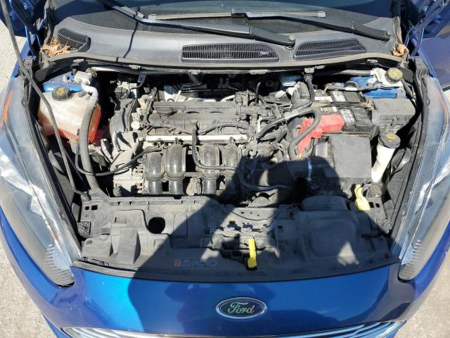 3FADP4EJ1JM128337 - 2018 FORD FIESTA SE 蓝色 照片 11