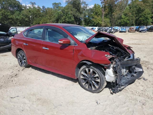 3N1AB7APXKY284171 - 2019 NISSAN SENTRA S 红色 照片 4