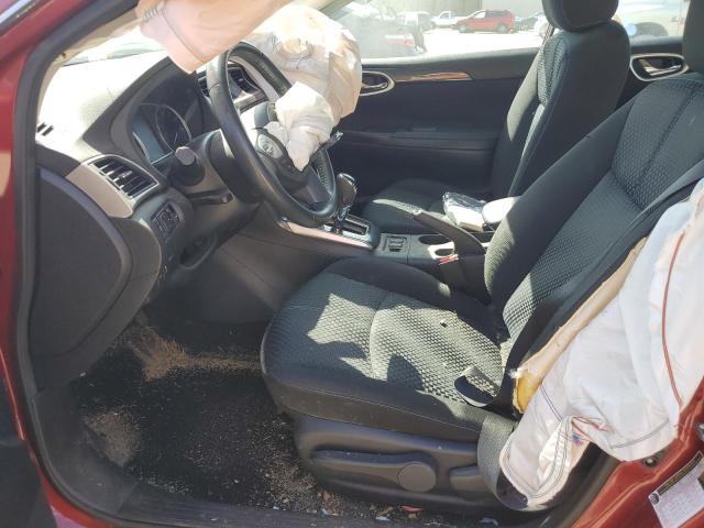 3N1AB7APXKY284171 - 2019 NISSAN SENTRA S 红色 照片 7