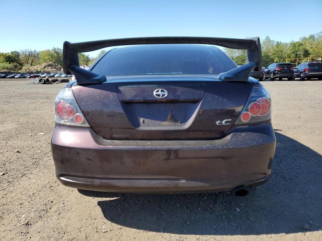 JTKDE167790282074 - 2009 TOYOTA SCION TC MAROON photo 6