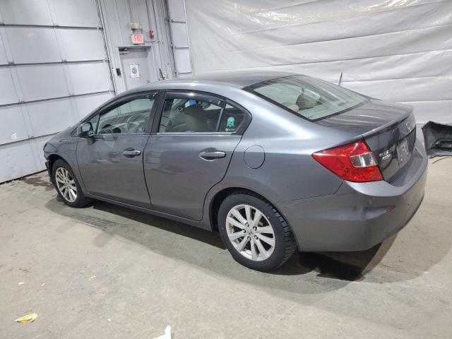 2HGFB2F82CH318524 - 2012 HONDA CIVIC EX 灰色 照片 2