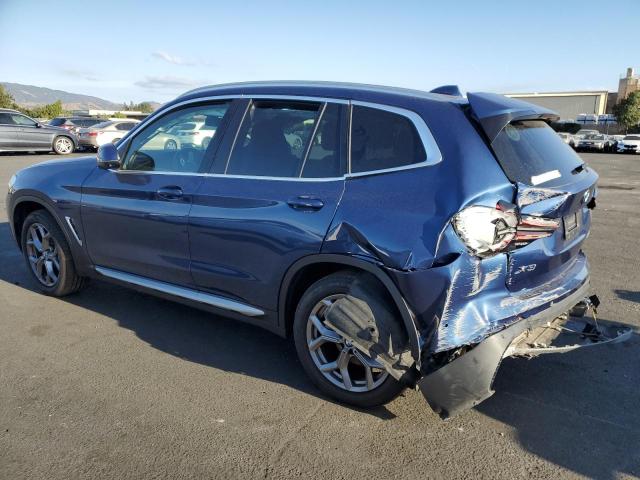 5UX43DP04R9U16453 - 2024 BMW X3 SDRIVE30I BLUE photo 2