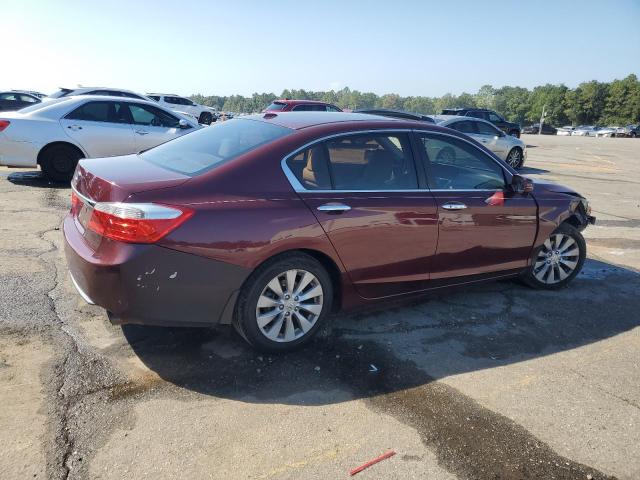 1HGCR2F84DA180547 - 2013 HONDA ACCORD EXL BURGUNDY photo 3