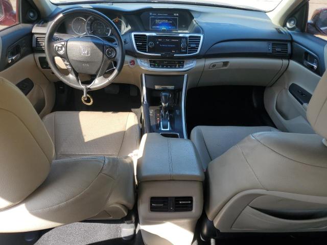 1HGCR2F84DA180547 - 2013 HONDA ACCORD EXL BURGUNDY photo 8