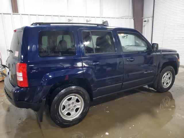 1C4NJRBB3DD212430 - 2013 JEEP PATRIOT SPORT BLUE photo 3