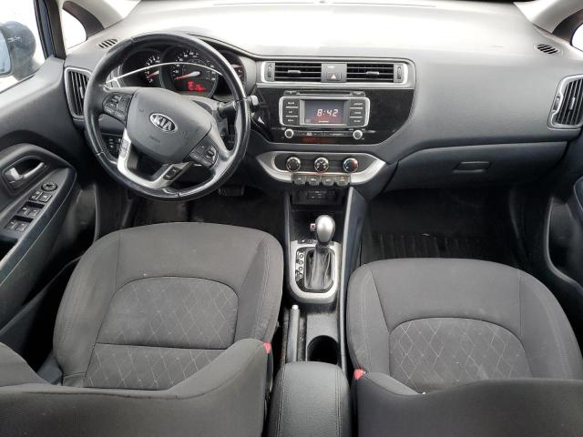 KNADN4A32G6629251 - 2016 KIA RIO EX BLUE photo 8