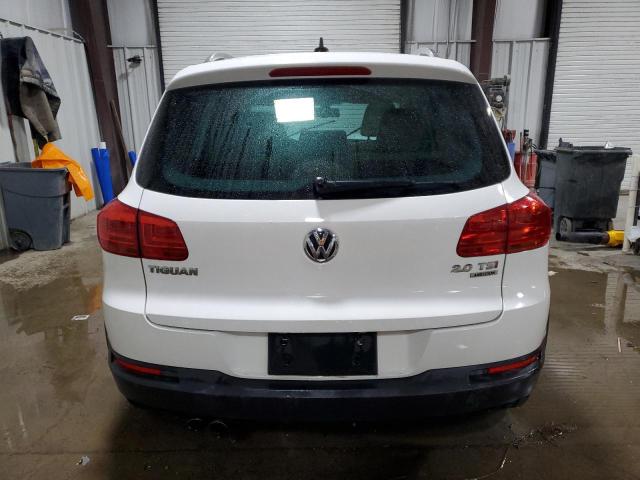 WVGBV3AXXDW561179 - 2013 VOLKSWAGEN TIGUAN S WHITE photo 6