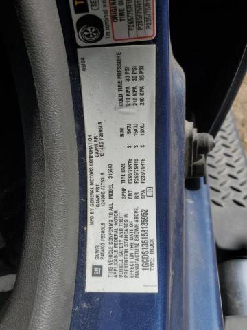 1GCDS136158135952 - 2005 CHEVROLET COLORADO 蓝色 照片 12