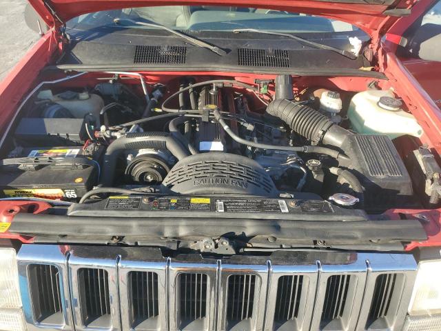 1J4FX58S7SC756526 - 1995 JEEP GRAND CHER LAREDO RED photo 12