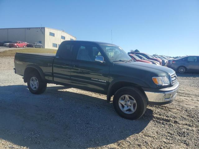 5TBRT34112S253792 - 2002 TOYOTA TUNDRA ACCESS CAB GREEN photo 4