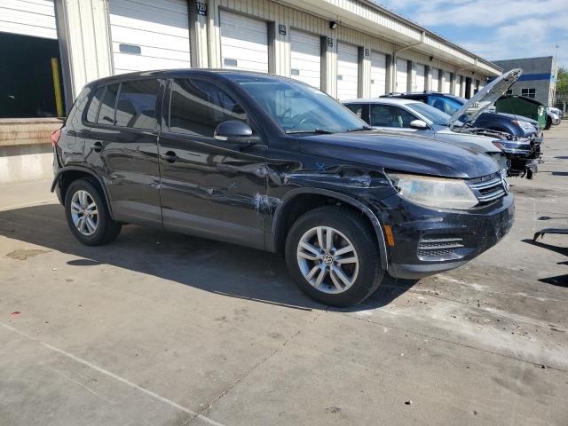 WVGAV3AX8EW503004 - 2014 VOLKSWAGEN TIGUAN S 黑色 照片 4