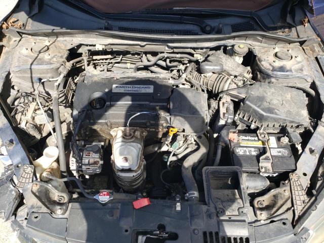 1HGCR2F36FA232364 - 2015 HONDA ACCORD LX BLUE photo 11