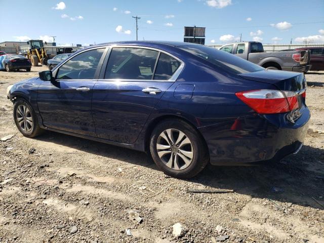 1HGCR2F36FA232364 - 2015 HONDA ACCORD LX BLUE photo 2