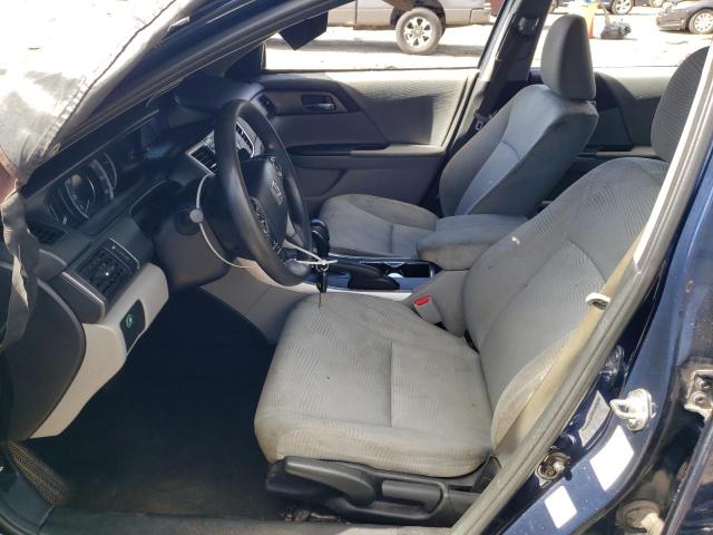 1HGCR2F36FA232364 - 2015 HONDA ACCORD LX BLUE photo 7