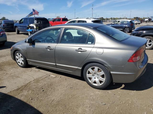 1HGFA16517L136437 - 2007 HONDA CIVIC LX GRAY photo 2